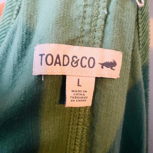 Toad & Co Scouter Cord Green Jumper - Picture 9 of 9
